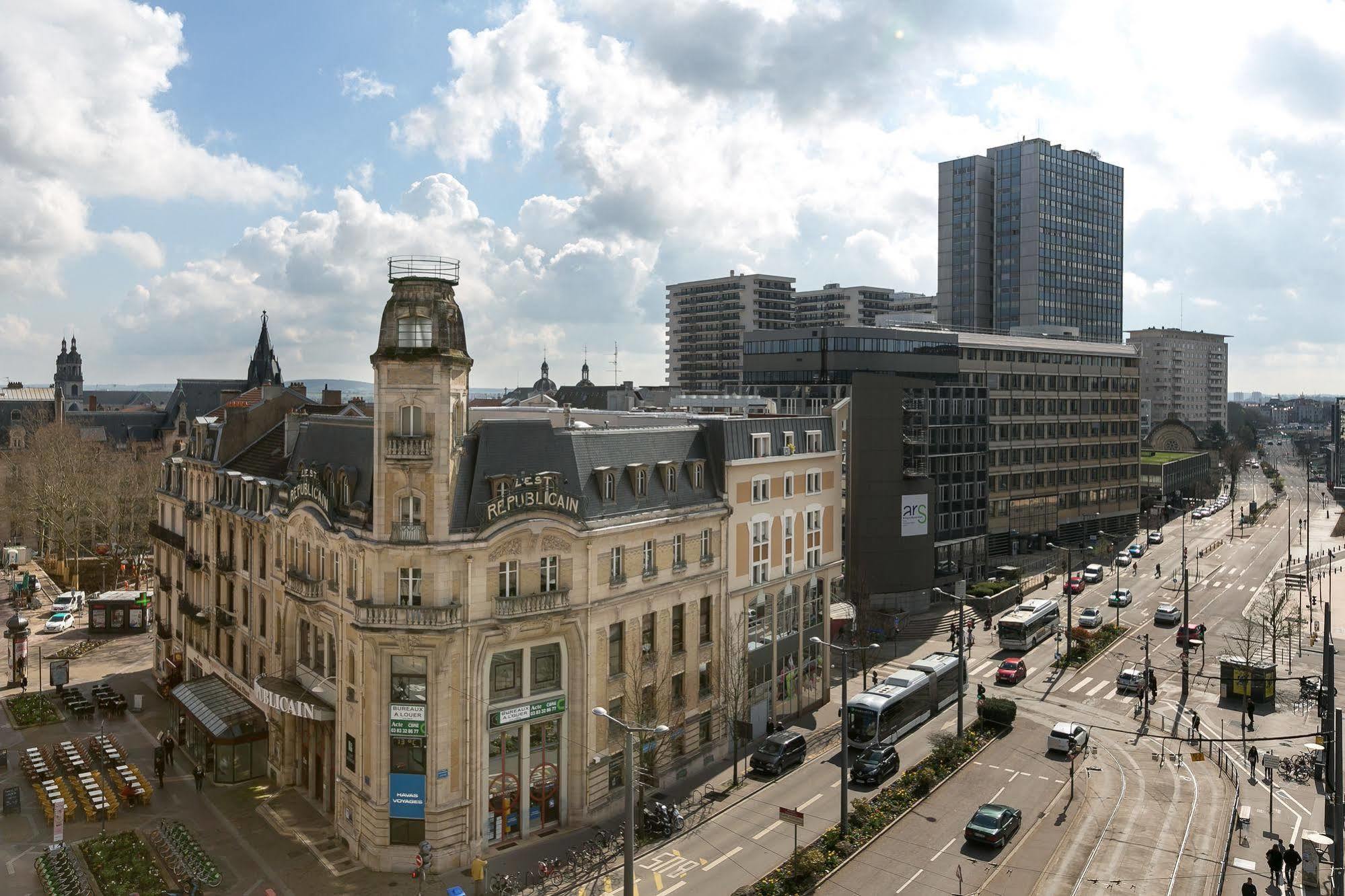 Hotel Foch Nancy Gare Exteriér fotografie